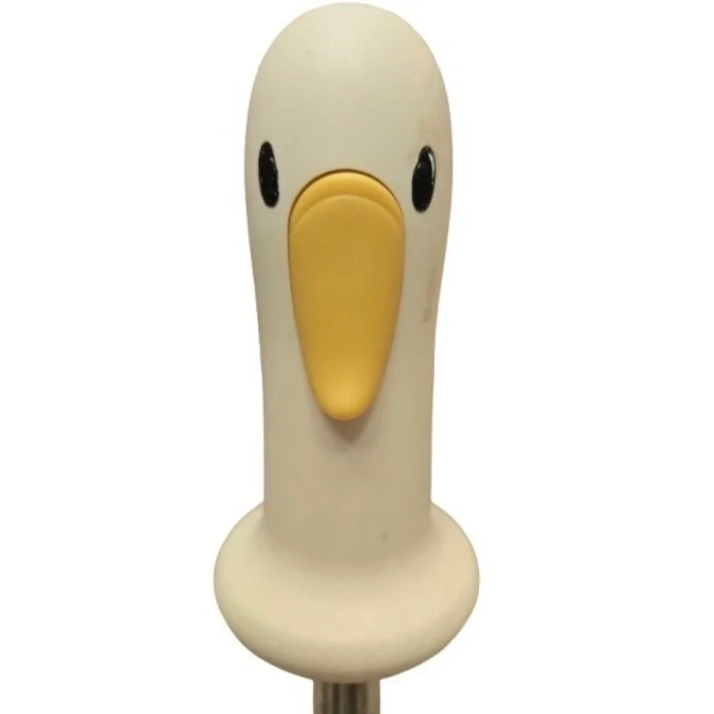 Rare Vintage Ekco White Duck Head‎ Potato Masher Zoo Tools Collection 1998
